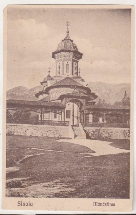 bnk cp Sinaia - Manastirea - necirculata interbelica