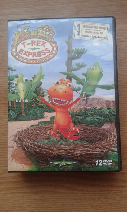 T-rex Express - Dinosaur Train - colectie 12 DVD dublate in limba romana