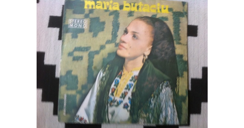 MARIA BUTACIU 1974 album disc vinyl lp muzica populara folclor STM EPE ...