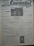 Cuvantul , ziar legionar , 22 Mai 1933 , articole Mihail Sebastian ,G. Racoveanu