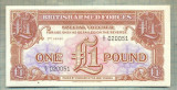 A 757 BANCNOTA-BRITISH ARMED FORCES- 1 POUND-ANUL ND-SERIA-starea care se vede, Europa