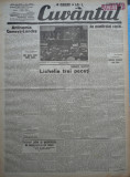 Cuvantul , ziar legionar , 17 Mai 1933 , articole Ion Calugaru , Racoveanu