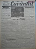 Cumpara ieftin Cuvantul , ziar legionar , 17 Mai 1933 , articole Ion Calugaru , Racoveanu