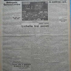 Cuvantul , ziar legionar , 17 Mai 1933 , articole Ion Calugaru , Racoveanu