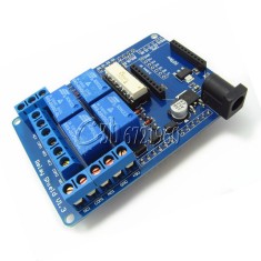 modul 4 relee canale 220v xbee 433mhz alimentare 9v pentru arduino uno mega foto