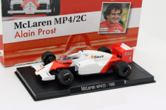 Macheta McLaren MP4/2C - 1986 Alain Prost Legendele Formulei 1 scara 1:43 foto