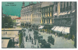 991 - BUCURESTI, Victoriei Ave. Romania - old postcard - used - 1929, Circulata, Printata