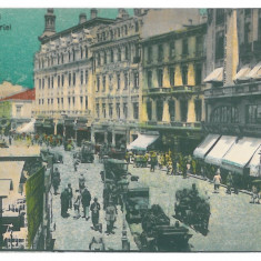 991 - BUCURESTI, Victoriei Ave. Romania - old postcard - used - 1929