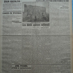 Cuvantul , ziar legionar , 26 Mai 1933 ,articole Mihail Sebastian , Perpessicius
