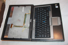 carcasa completa cu balamale laptop DELL D630 , stare buna ,mici defecte foto