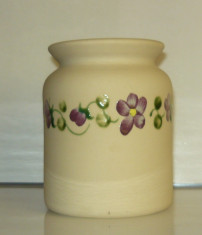 Vas ceramic Flori Violet Suedia 12 Cm Inaltime - 2+1 GRATIS - RBK15323 foto