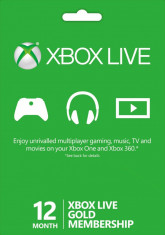Xbox LIVE 12 Months Gold Subscription Card PC foto