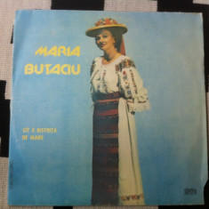 MARIA BUTACIU cat ai bistrita de mare disc vinyl lp muzica populara ST EPE 02938