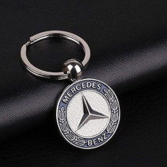 Breloc auto pentru Mercedes metalic + cutie simpla cadou