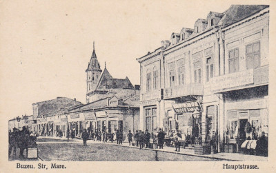 BUZAU , STRADA MARE , MAGAZINE , ANIMATIE foto