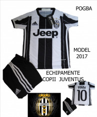 ECHIPAMENTE FOTBAL JUVENTUS 2017-POGBA, COPII 8/12 ANI , foto