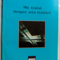 GABRIELA CRETAN - MIC TRATAT DESPRE ARTA TRADARII (VERSURI, volum de debut 1994)