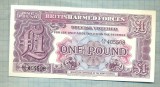 A 755 BANCNOTA-BRITISH ARMED FORCES- 1 POUND-ANUL ND-SERIA-starea care se vede, Europa