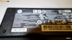 Incarcator Alimentator Laptop HP 19.5V 2.31A -45W ORIGINAL ! mufa cu pin ! foto