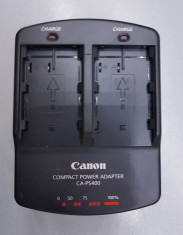 Incarcator acumulatori Canon CA-PS400 pentru aparate foto digitale foto