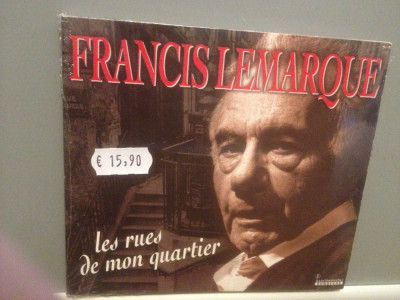 FRANCIS LEMARQUE - LES RUES DE MON...(1997/ARCADE/GERMANY)- ORIGINAL/NOU/SIGILAT foto