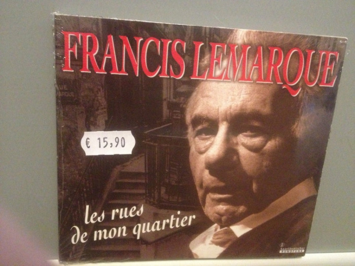 FRANCIS LEMARQUE - LES RUES DE MON...(1997/ARCADE/GERMANY)- ORIGINAL/NOU/SIGILAT