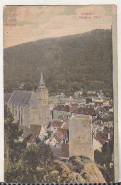 bnk cp Brasov - Vedere - circulata 1908