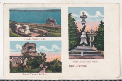 bnk cp Turnu-Severin - Vedere - circulata 1932 foto