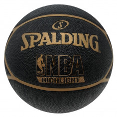 Minge Spalding NBA Highlight - Originala - Anglia - Marimea Oficiala &amp;quot; 7 &amp;quot; foto