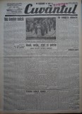 Cumpara ieftin Cuvantul , ziar legionar , 2 Iunie , 1933 , articole S. Mehedinti , M. Sebastian