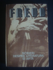 SIGMUND FREUD - SCRIERI DESPRE LITERATURA SI ARTA foto