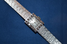 CEAS de dama - AUR 18K - LONGINES + 20 Diamante = 0.80Ct. - Mecanic - 1967 -40g. foto