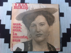 Veta Biris Sus Sus Sus La Munte Sus album disc vinyl lp muzica populara folclor foto
