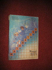 Manual Matematica clasa I - 1985 - Vasile Motrescu , Ghe.Herescu foto