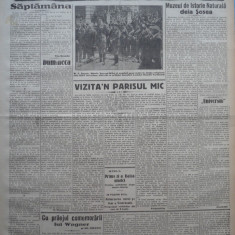 Cuvantul , ziar legionar , 5 Iunie , 1933 , articole Perpessicius , Racoveanu