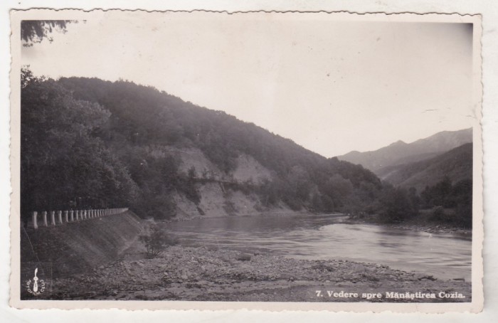 bnk cp Calimanesti - Vedere spre Manastirea Cozia - circulata 1938