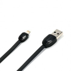 Cablu Lightning 8 Pin USB Data Sync Si Incarcare 1 Metru iPad Air Remax Original Negru foto