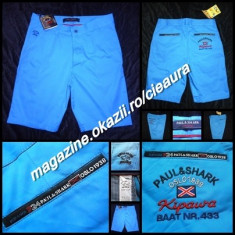 PANTALON SCURT TURCOAZ BARBATI GEN FIRMA PAUL&amp;amp;SHARK CASUAL ELEGANT PLAJA CLUB foto