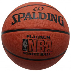 Minge Spalding NBA Platinum - Originala - Anglia - Marimea Oficiala &amp;quot; 7 &amp;quot; foto