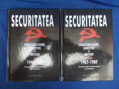 SECURITATEA - STRUCTURI/CADRE,OBIECTIVE SI METODE ( 1948-1989 ) * 2 VOL - 2006 foto