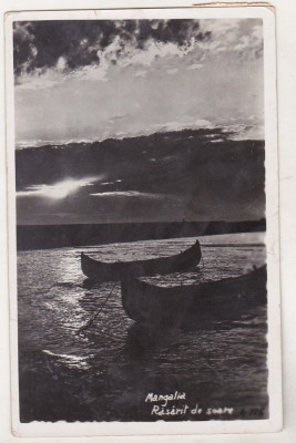 bnk cp Mangalia - Rasarit de soare - circulata 1939 foto