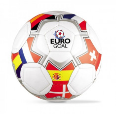 Minge Mondo Fotbal Piele Marimea 5 Euroflags foto