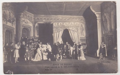 bnk cp Apus de soare - - Act IV 12 - uzata interbelica foto