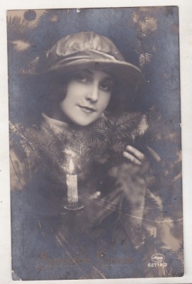bnk cp Romania Felicitare circulata 1923 foto