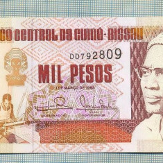 A 840 BANCNOTA-GUINEA-BISSAU -1000 PESOS -ANUL1993-SERIA -starea care se vede