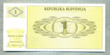 A 808 BANCNOTA-SLOVENIA- 1 (TOLAR) -ANUL(1990)-SERIA90357983-starea care se vede, Europa