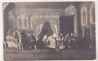 bnk cp Apus de soare - - Act IV 10 - uzata interbelica foto