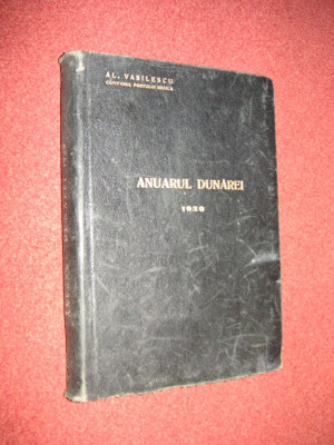 ANUARUL DUNAREI - AL. VASILESCU (autograf) - (cu harta) - 1930 foto