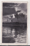 Bnk cp Constanta - Vaporul Principesa Maria in port - uzata 1935, Circulata, Printata