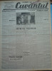 Cuvantul , ziar legionar , 19 Iunie 1933 ,artic. Mihail Sebastian , Perpessicius